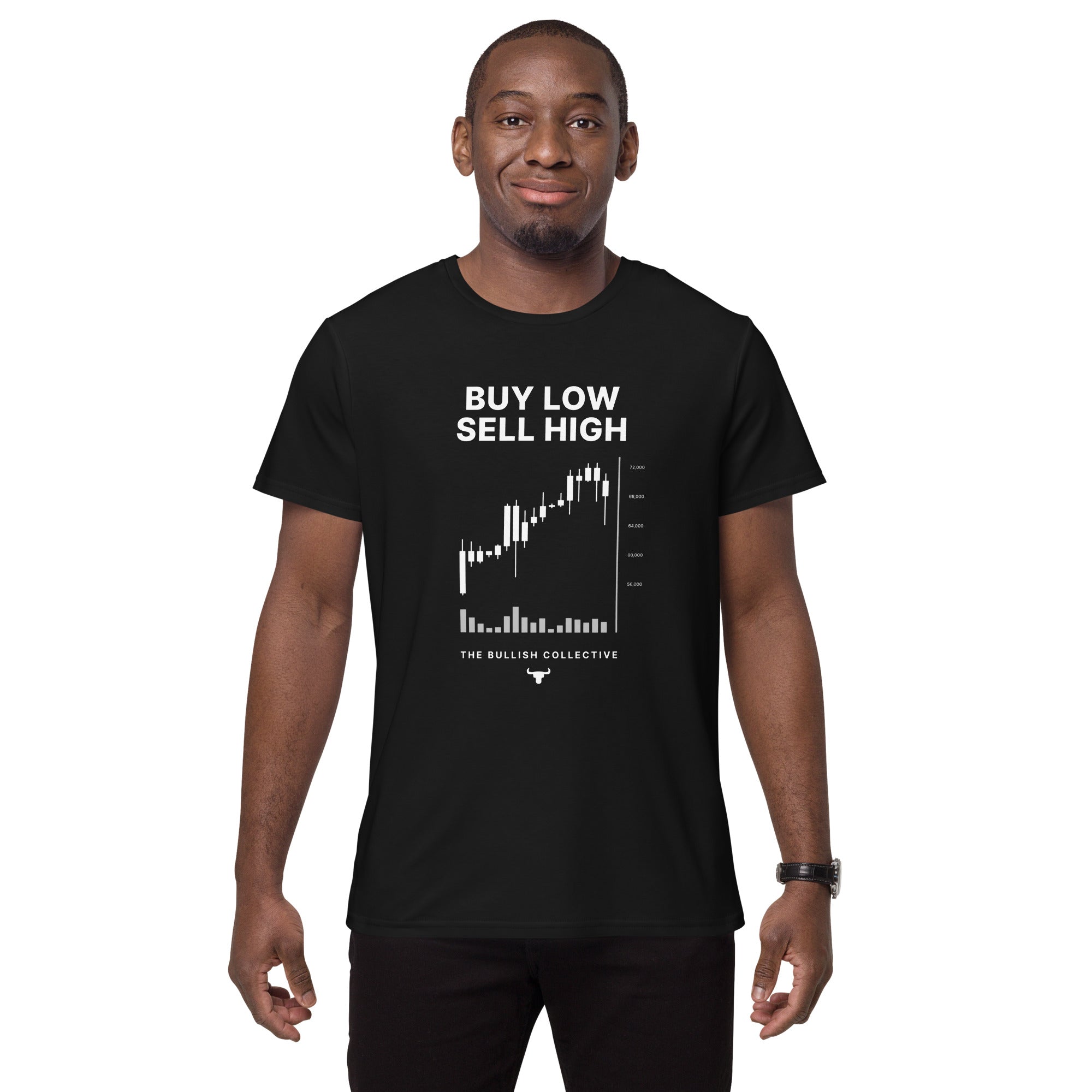 Buy Low, Sell High - Men&#39;s premium cotton t-shirt