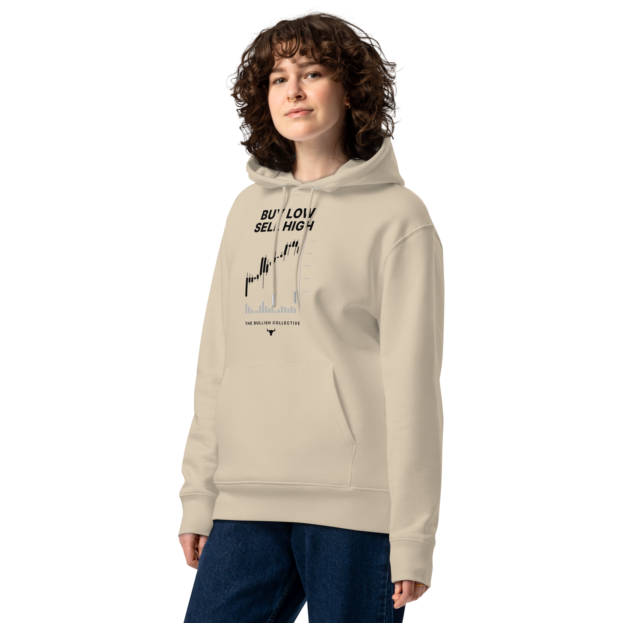 Buy Low, Sell High – Unisex essential eco hoodie