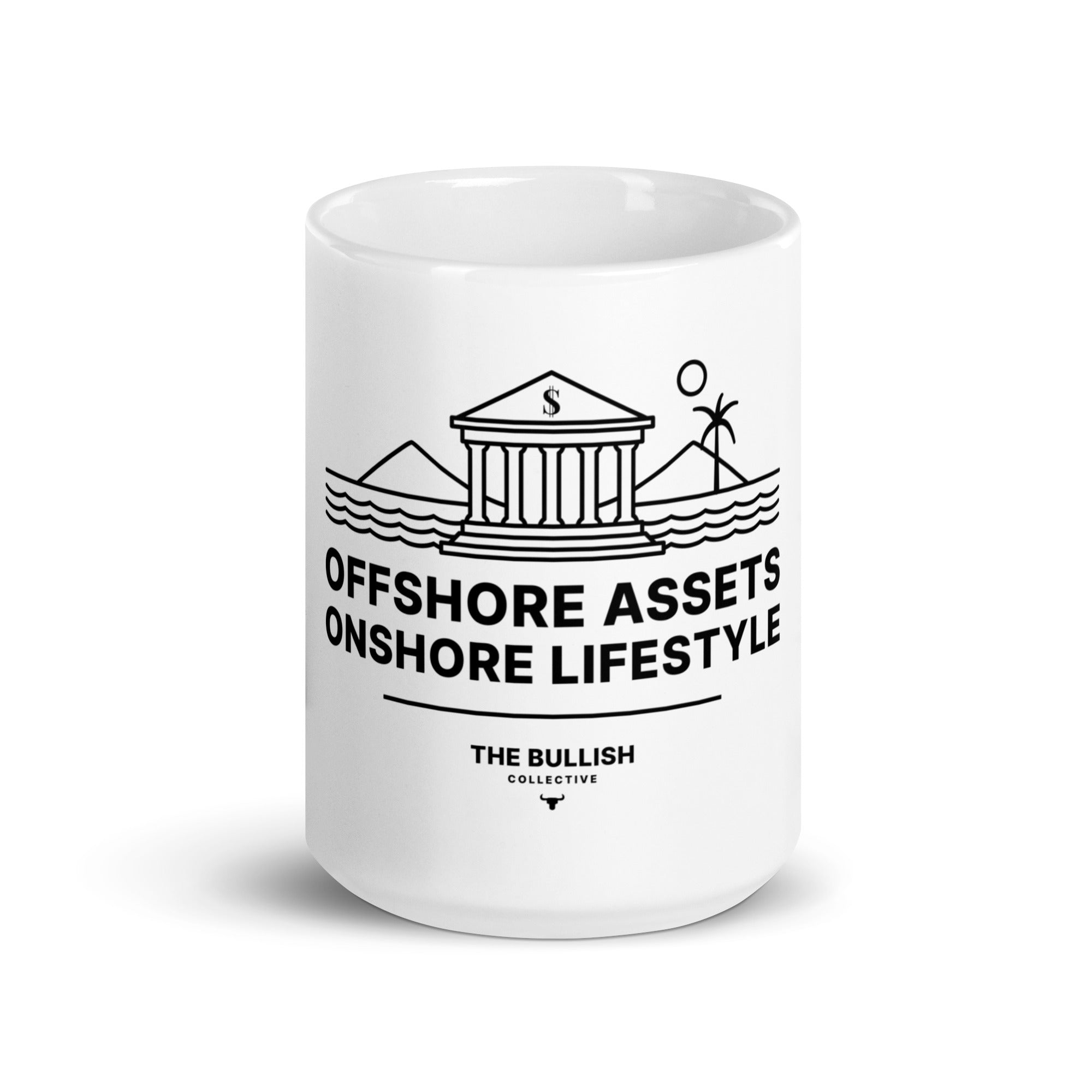 Offshore assets - White glossy mug